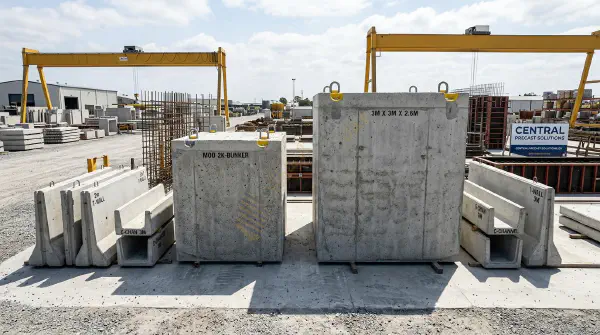 Precast Concrete Bunker