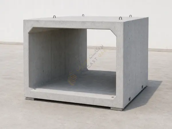 Precast bunker and concrete shelter module
