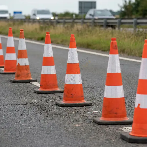 High-Intensity PVC Traffic Cones